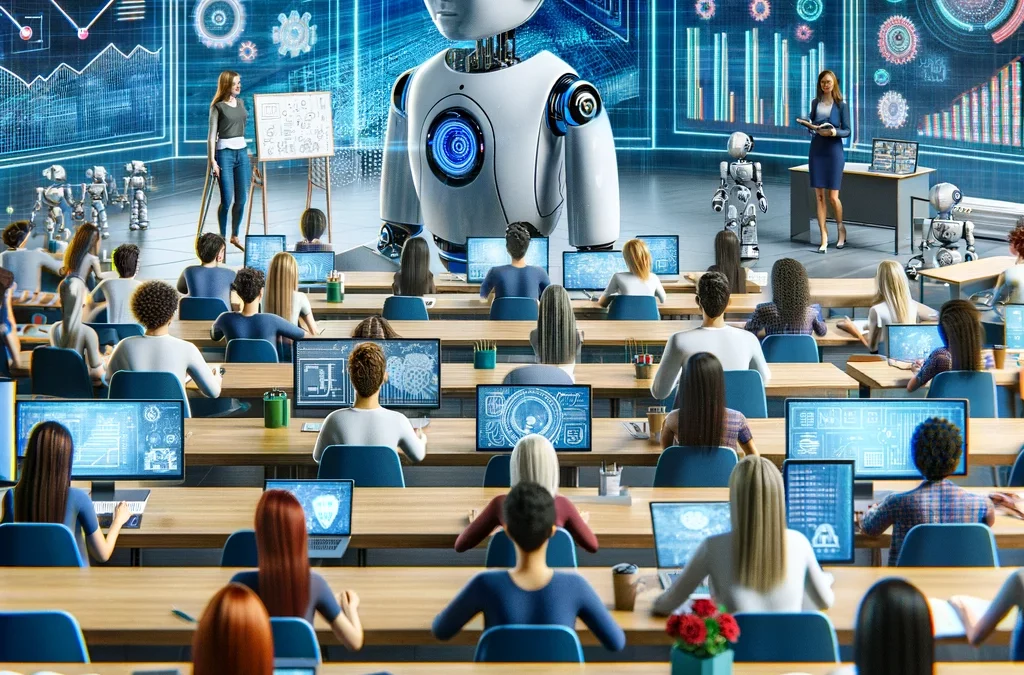 AI in de klas: hoe kunstmatige intelligentie het HBO onderwijs transformeert